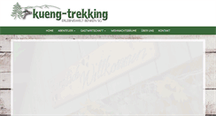 Desktop Screenshot of kueng-trekking.ch